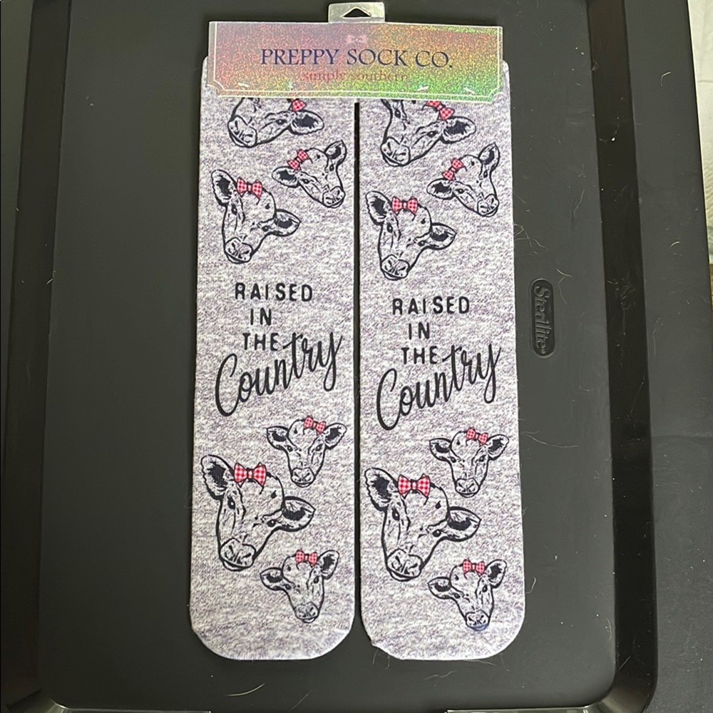 Preppy Sock Co. Raised in the Country Socks